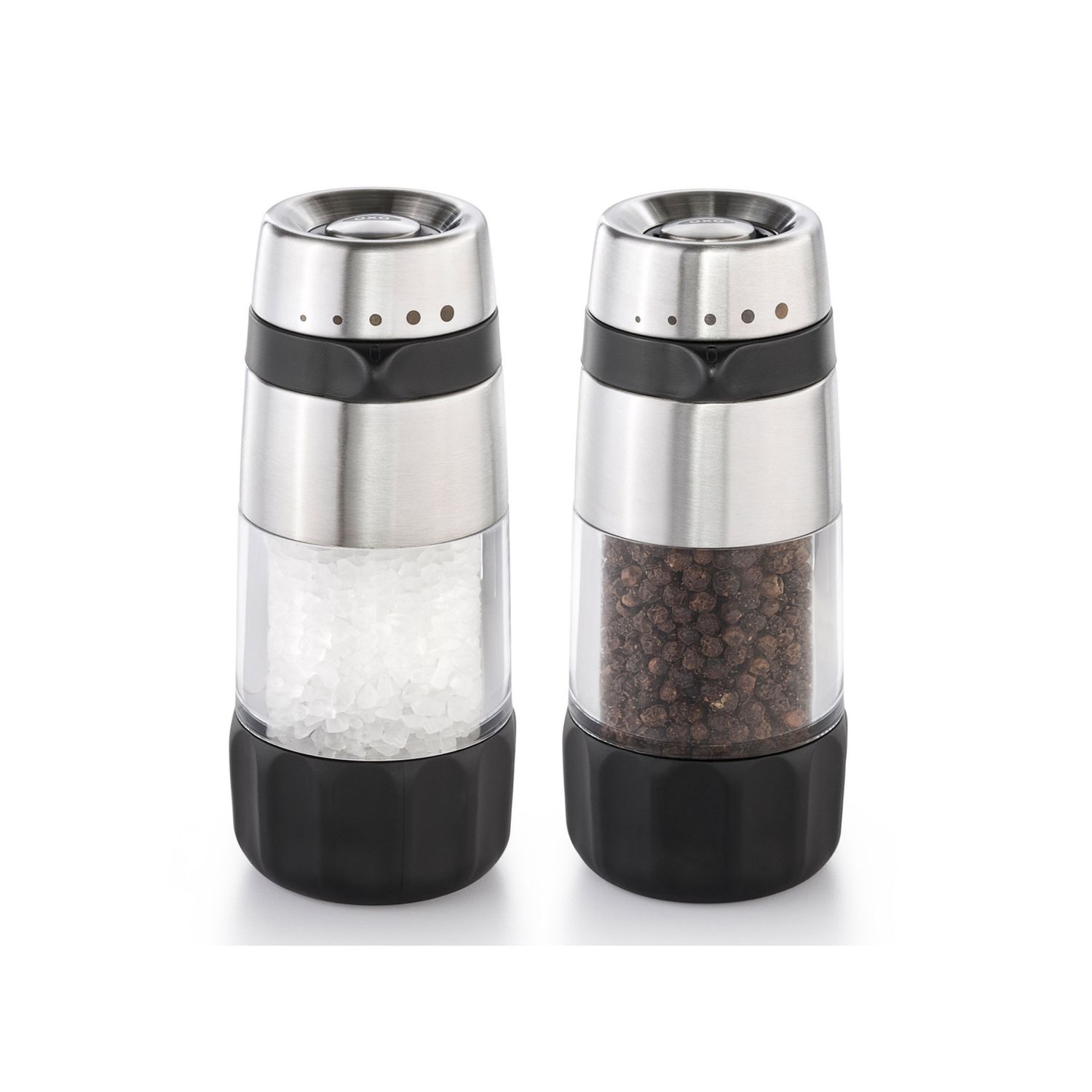 Accent Mess-Free Salt &amp; Pepper Grinder Set