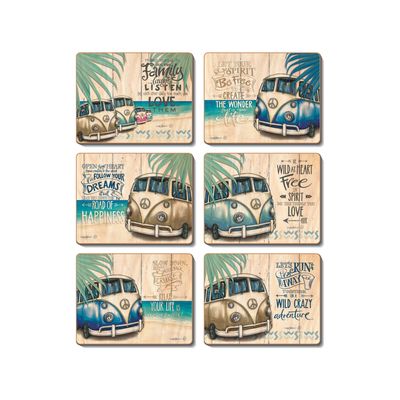 Vintage Kombi Coasters