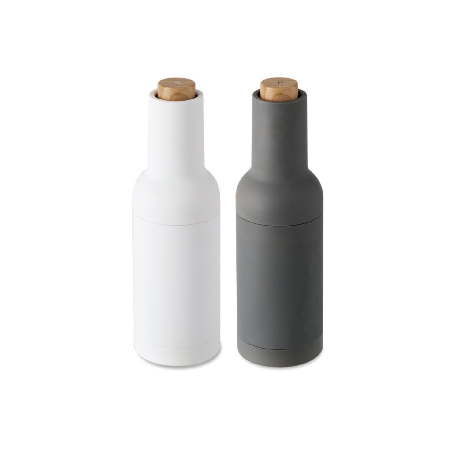 Electric Salt and Pepper Mill Set 22cm - 4 Colors, Color: Mono