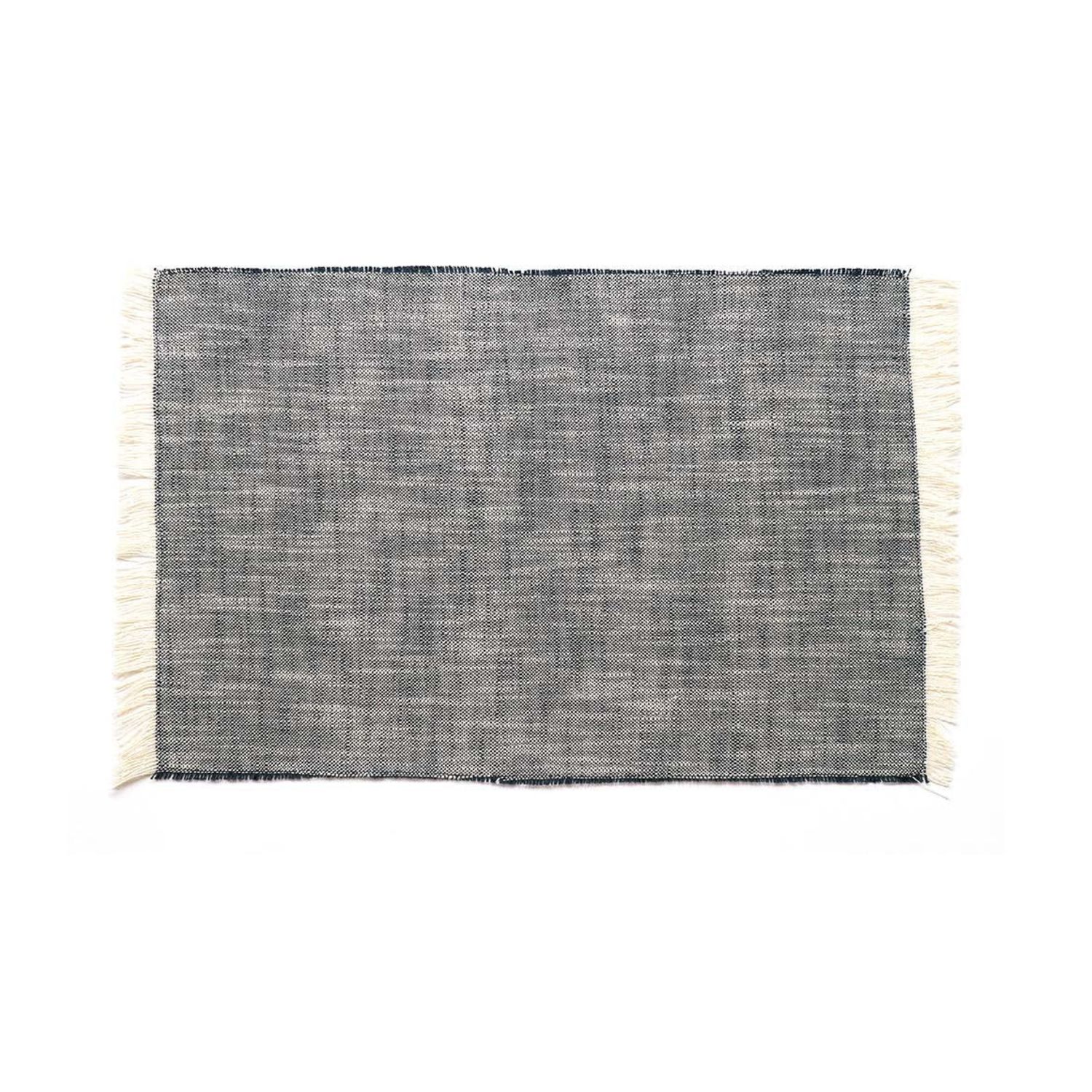Slub Chambray Placemat Navy Blue