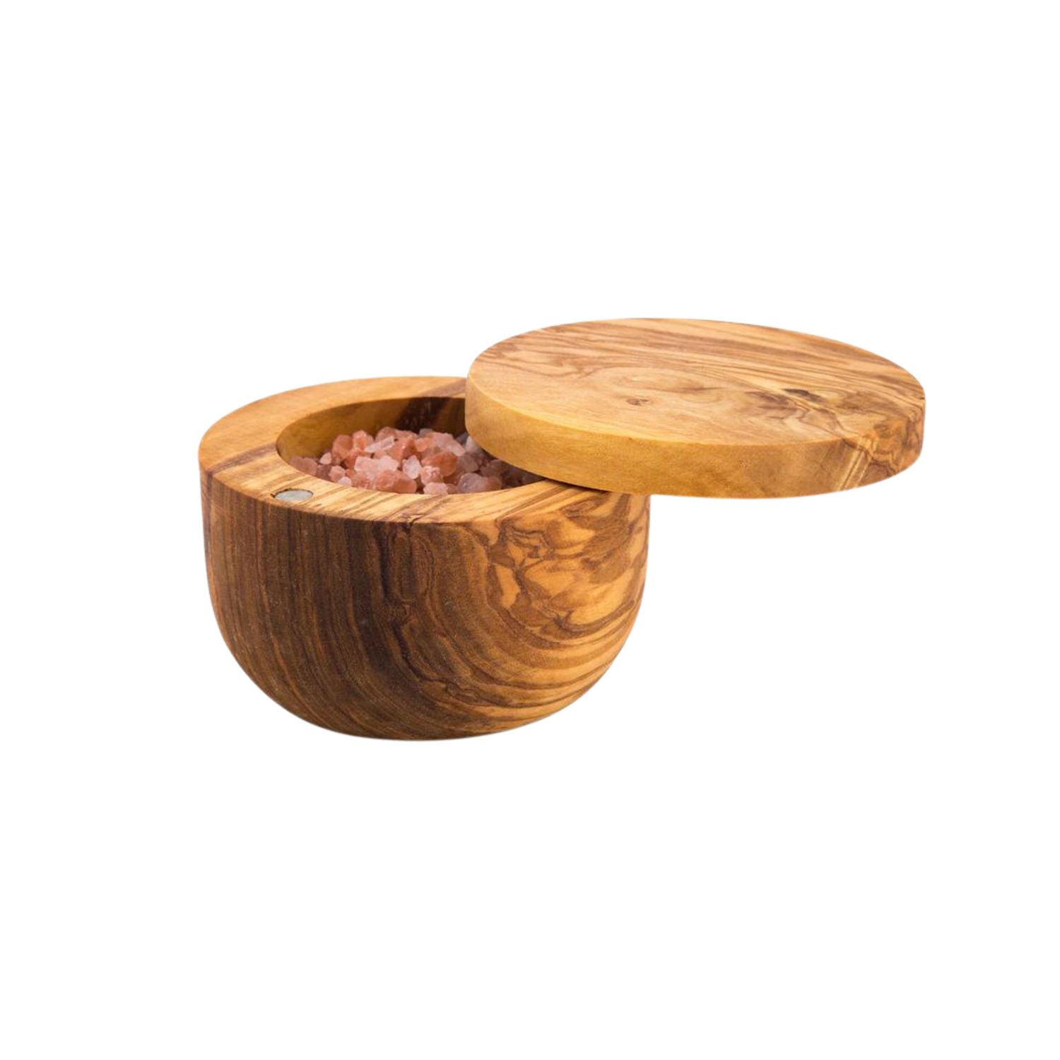 Icon Chef Salt Pig dia 10cm - Olive Wood