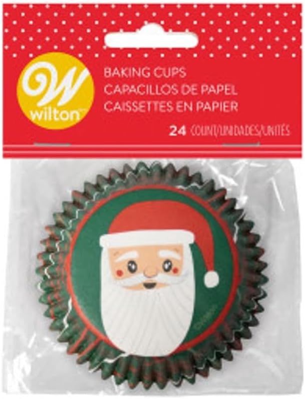 Santa Standard Baking Cups