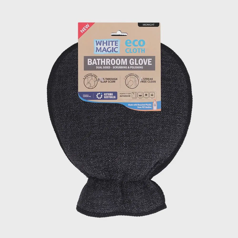 Eco Cloth Bathroom Glove, Color: Midnight