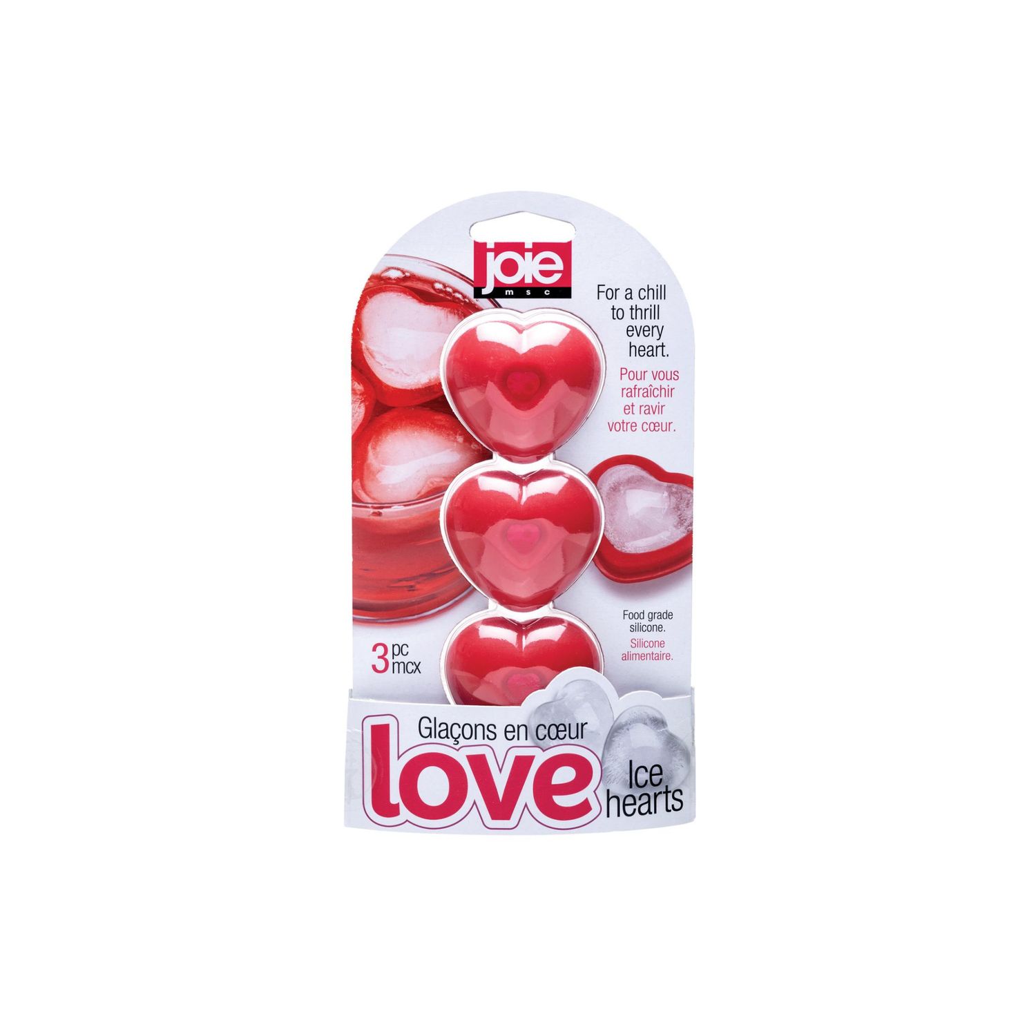 Love Ice Heart, 4.5x5x2.5cm