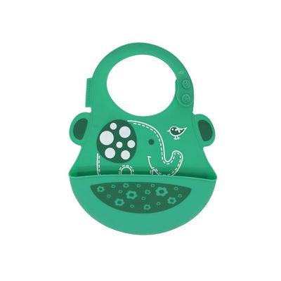 Baby Bib - Ollie Green