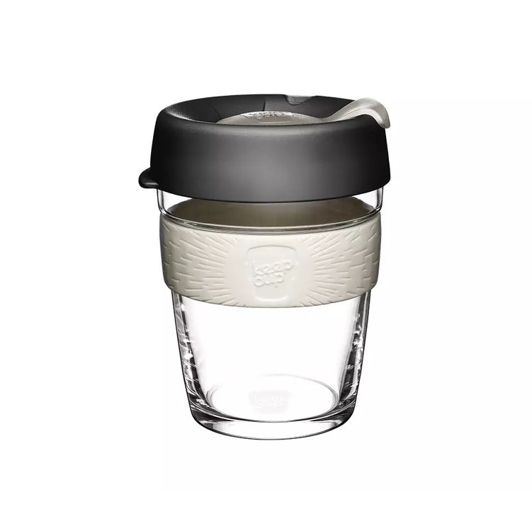 Brew Glass M 12oz /340ml - 3 Colours, Color: Qahwa