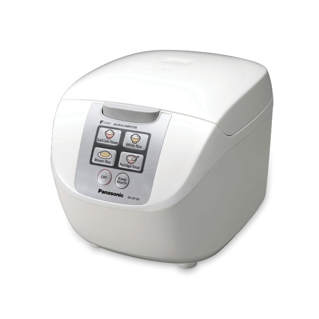 10-Cup Rice Cooker, White