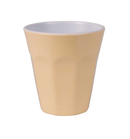 Cafe Melamine Two-Tone Cup - Buttercup