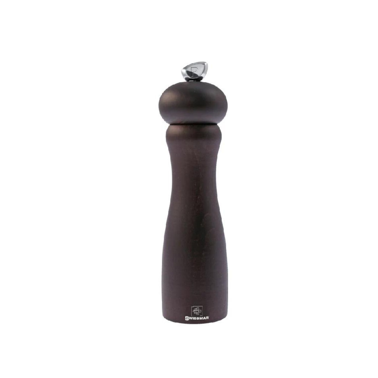 Belle Wood Pepper Mill 20cm/8&quot; - Chocolate