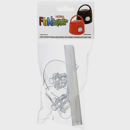 Funtainer Mouthpiece &amp; Straw - 2 Pack
