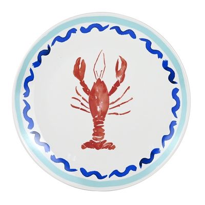 Rivieria Round Platter 30cm Lobster