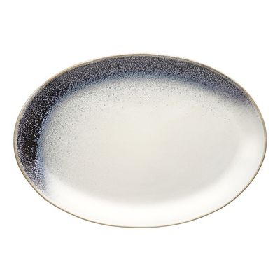 Atol Large Oval Platter 36cm Deep Blue