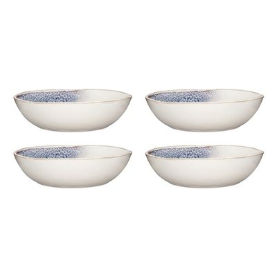 Atol Bowl 18cm Set of 4 Deep Blue