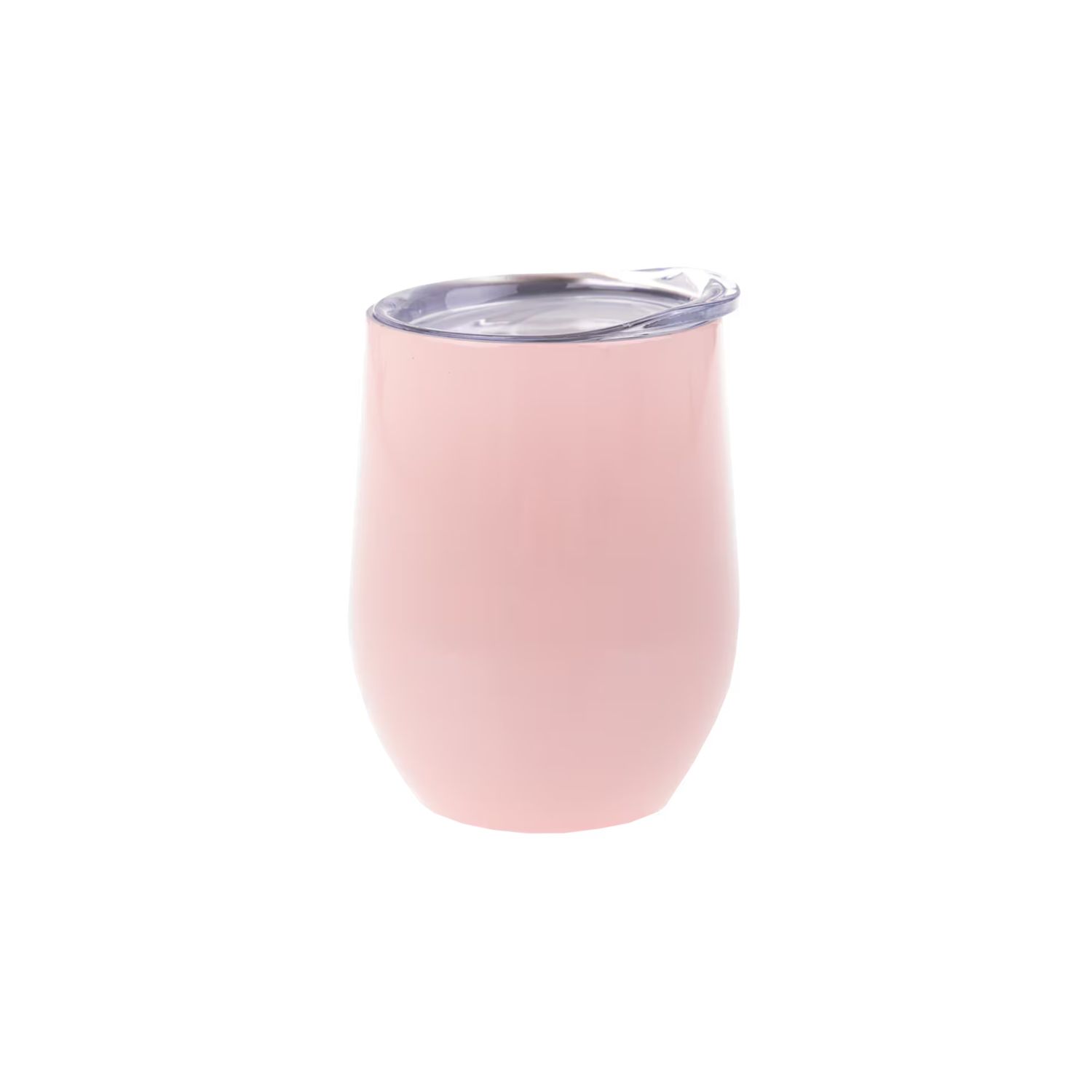 Oasis Stainless Steel Double Wall Insulated Wine Tumbler 330ml - 9 Colors, Colour: Soft Pink