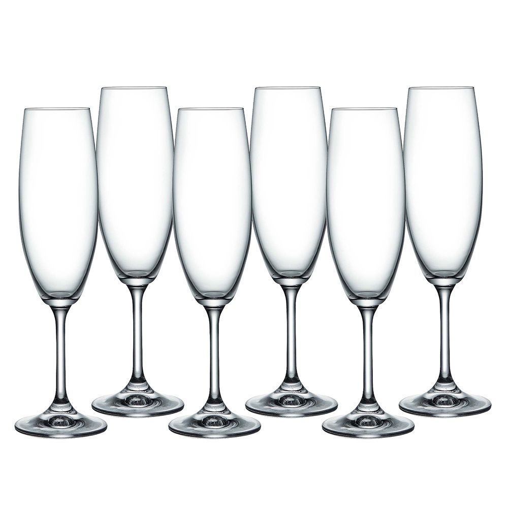 Lara Flutes Set of 6 - 220ml
