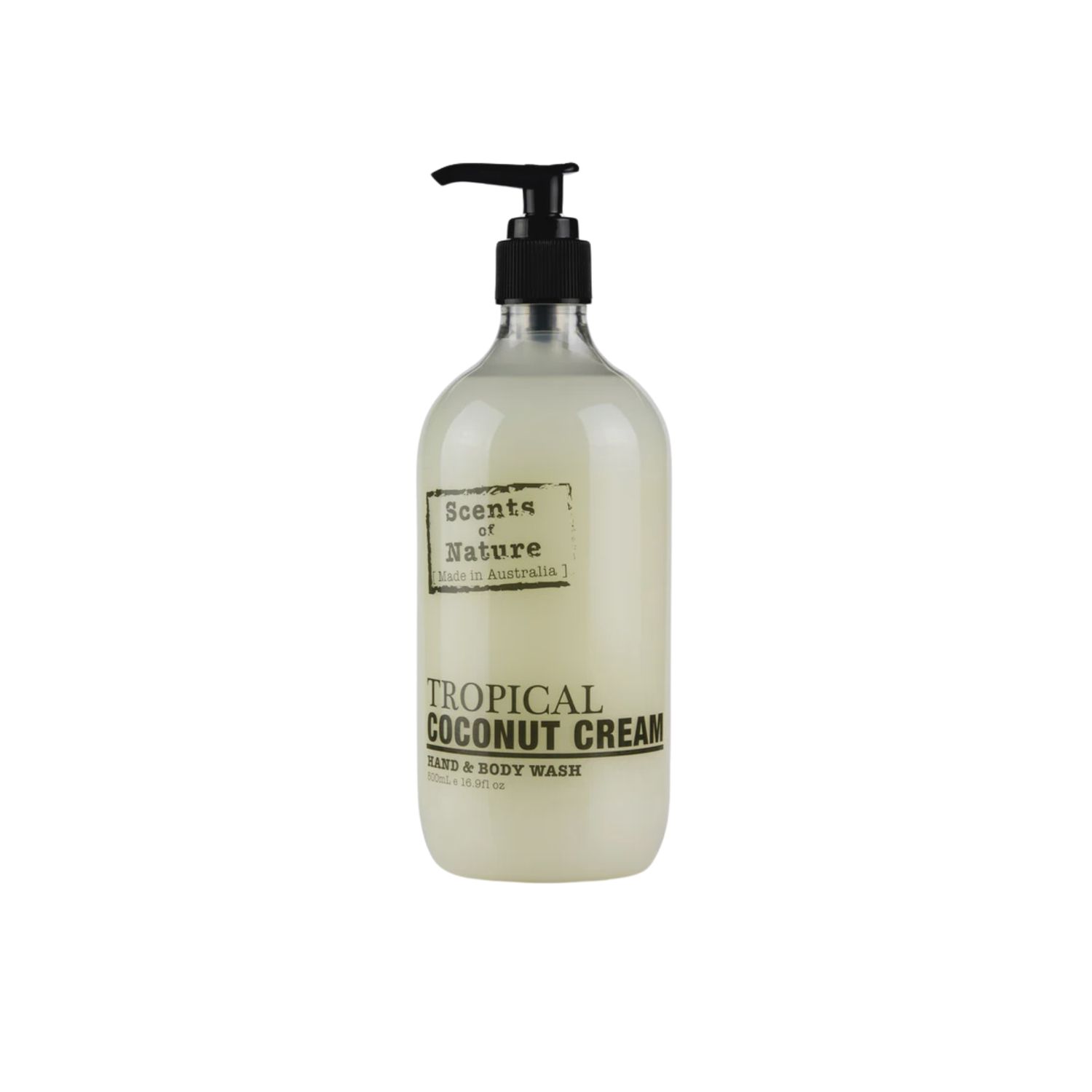 Body Wash 500ml - 6 Flavors, Fragrance: Tropical Coconut Cream