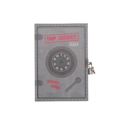 Tiger Tribe Small &amp; Fun - Lockable Diaries - Top Secret
