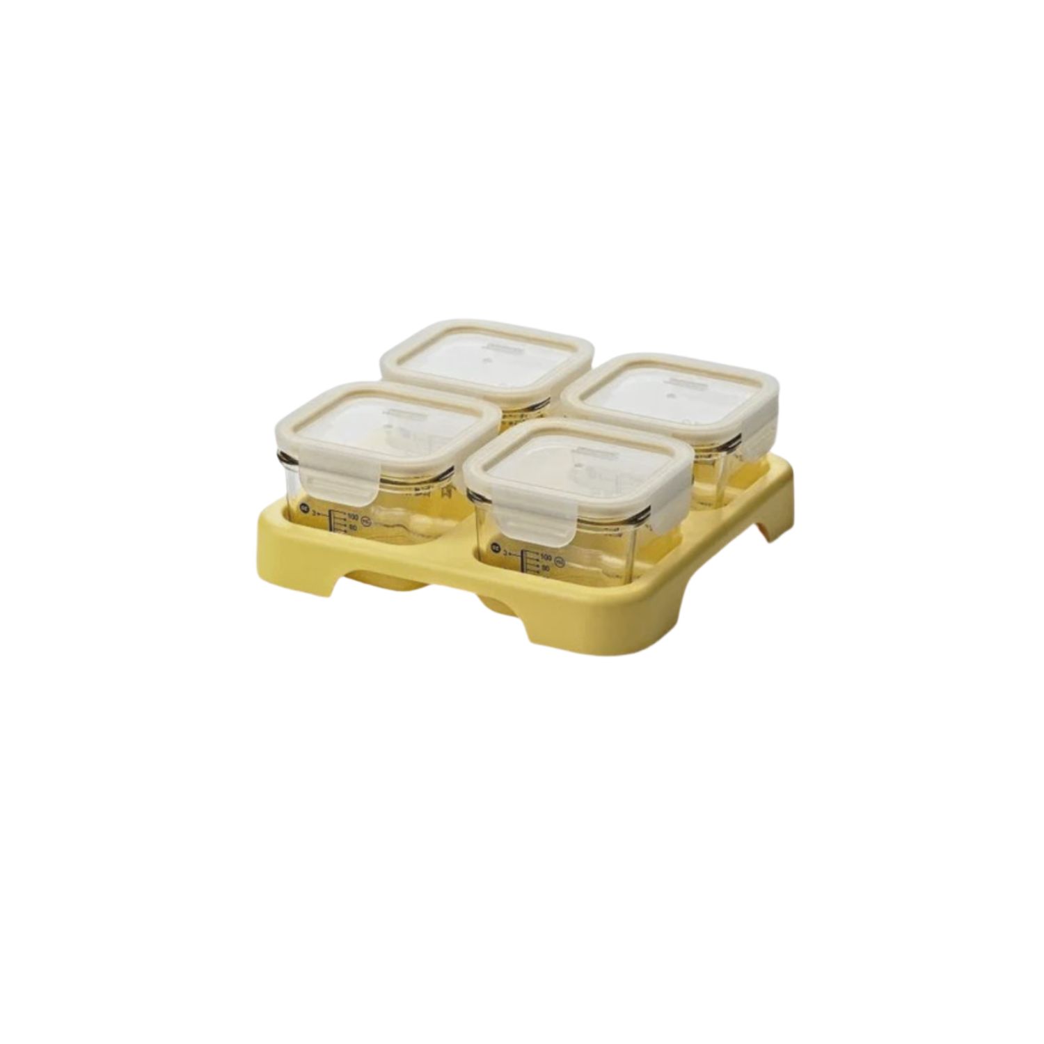 4 Piece Baby Set with Tray