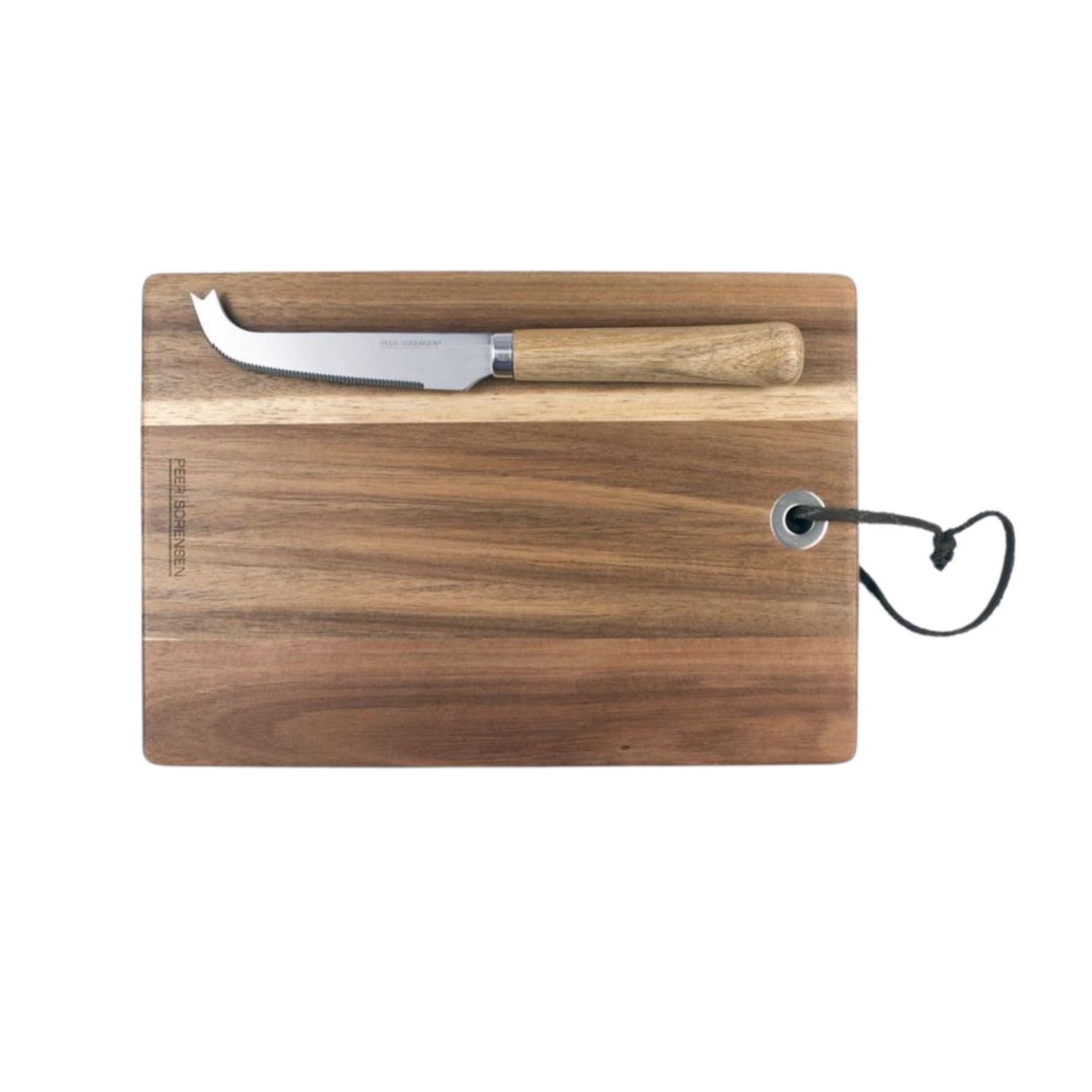 Rectangular Cheese / Serving Board With Serrated Cheese Knife