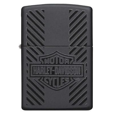 Harley Davidson Black Matte Logo