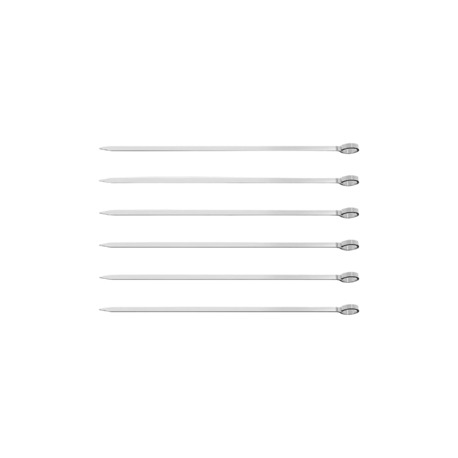 Churrasco Skewer Set, 6 Piece 30cm