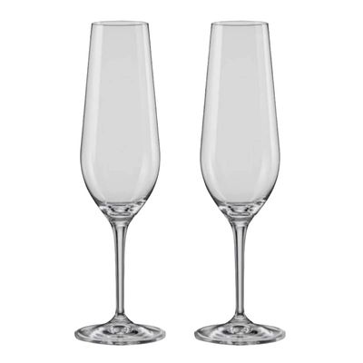 Amoroso Champagne Flutes Set of 2 200ml