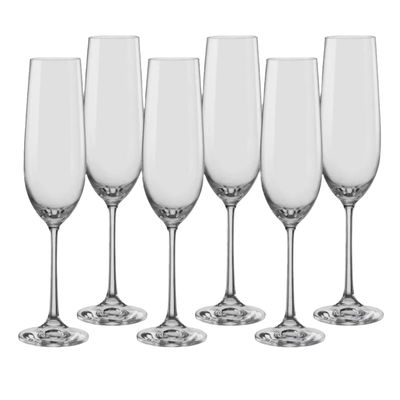 Viola Flutes Set/6 190Ml