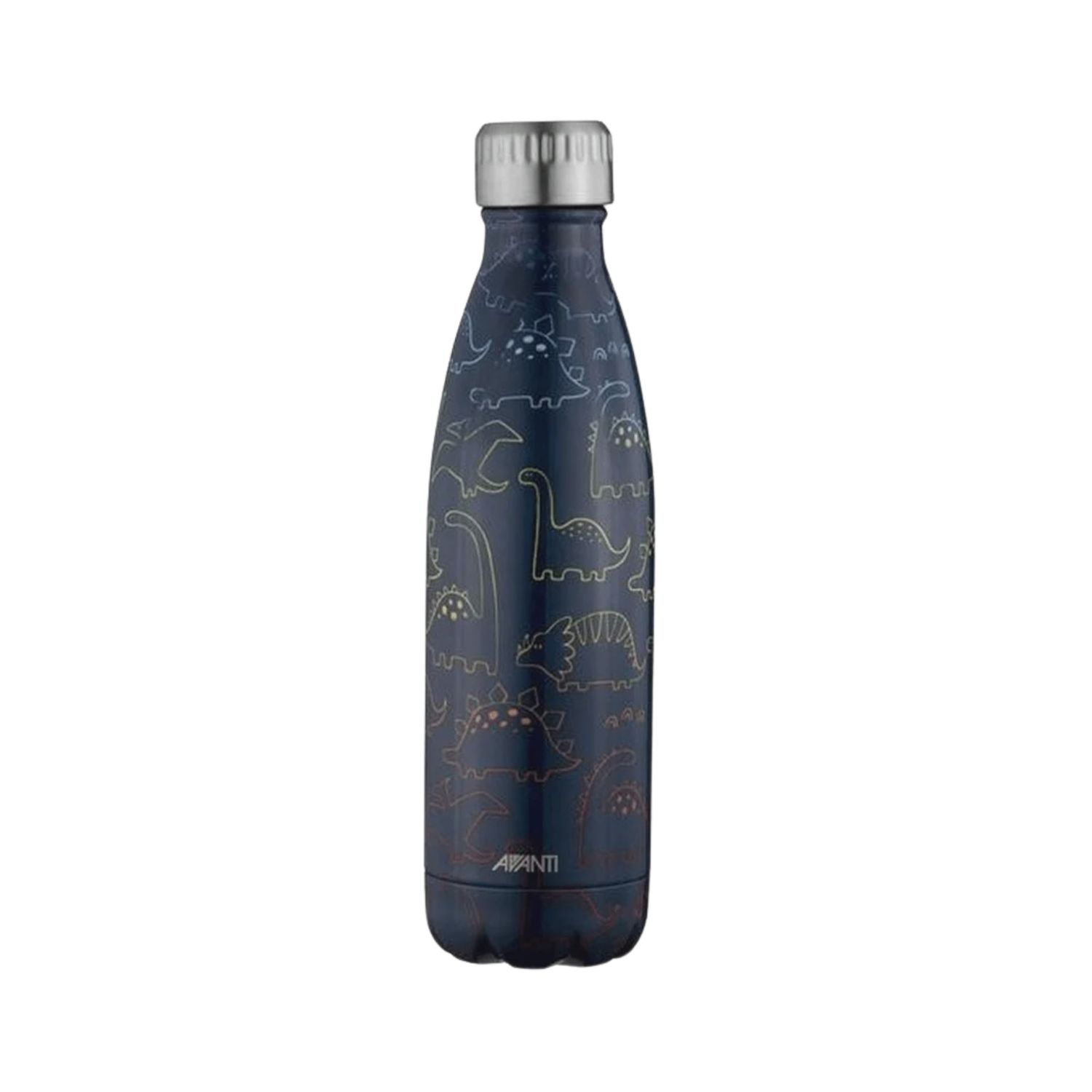 Fluid Bottle 500ml Coloured Dino