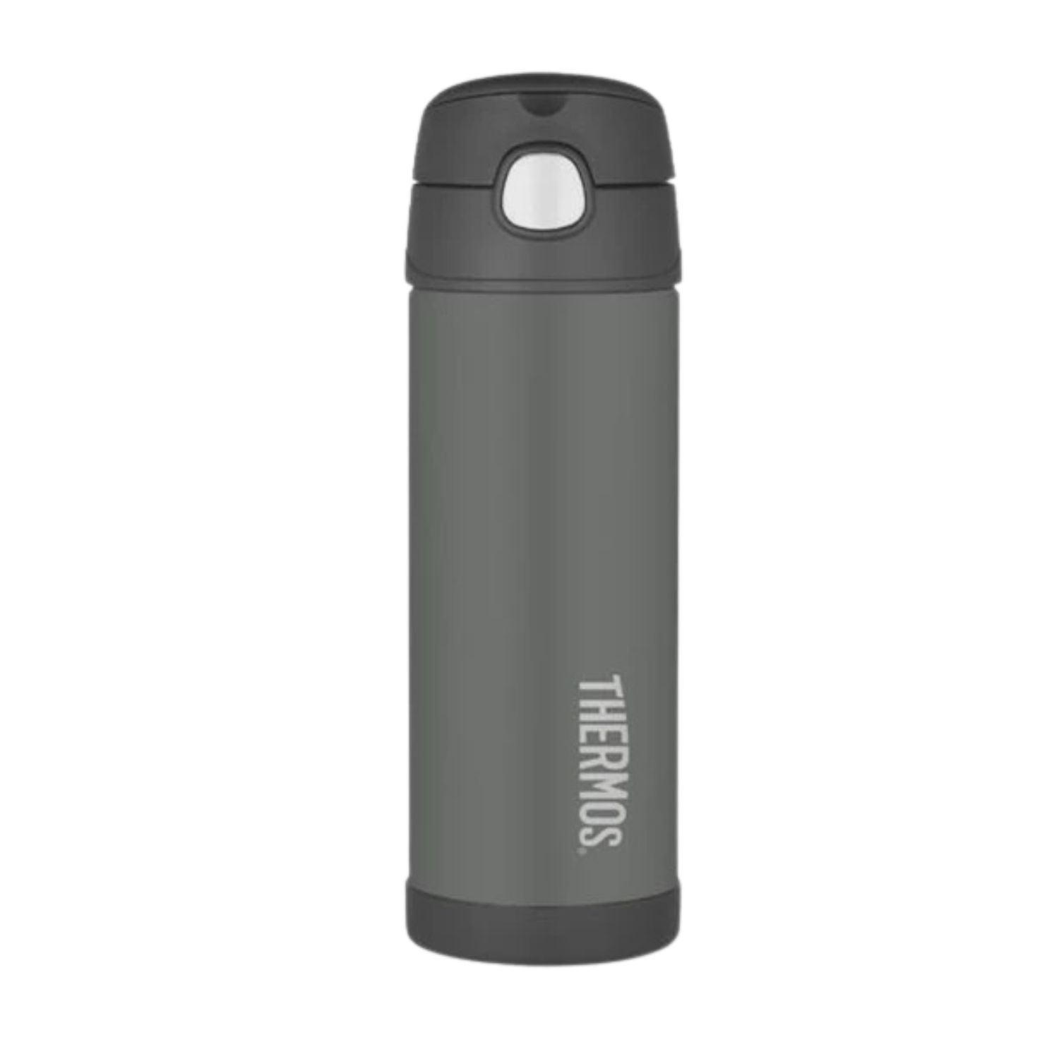 470Ml Funtainer Vacuum Insulated Drink Bottle - 2 Colors, Colour: Charcoal