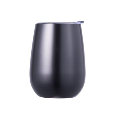 Double Wall Insulated Wine Tumbler - Black