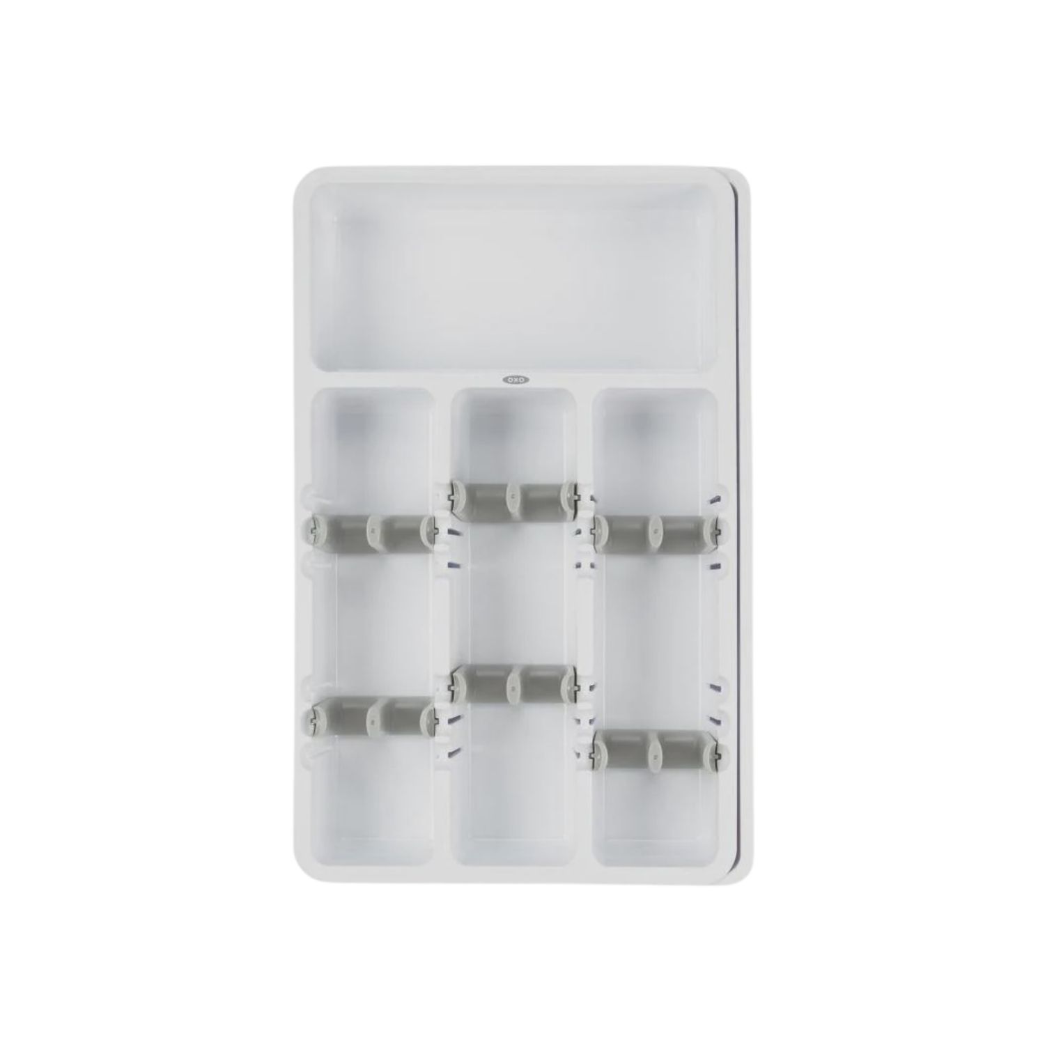 Expandable Utensil Organizer - White