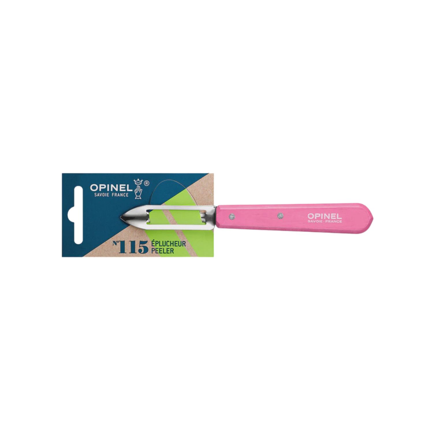 Les Essentiels Peeler #115 Stainless Steel Fuchsia