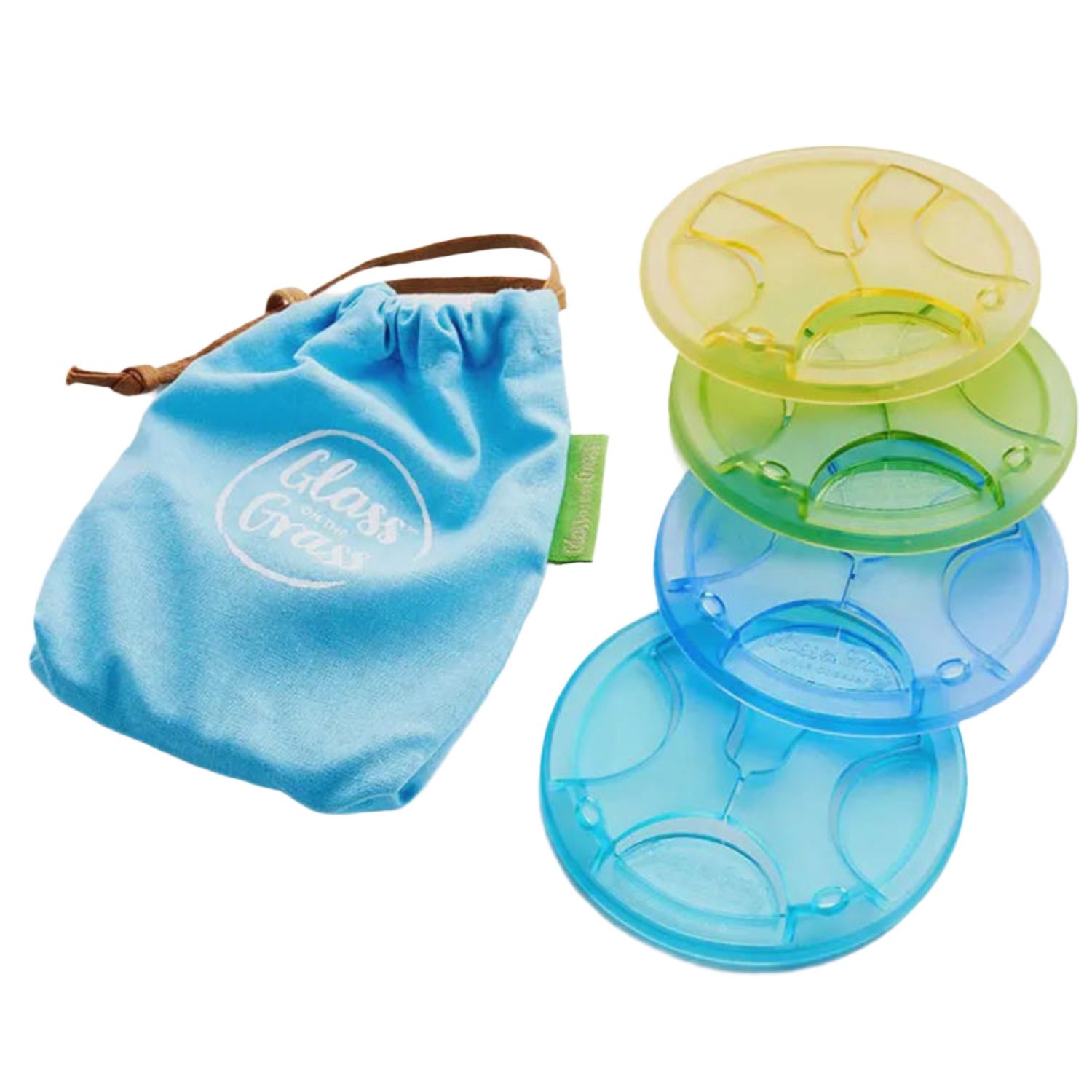 Resin Signature Collection Coasters 4 Pack - Beach