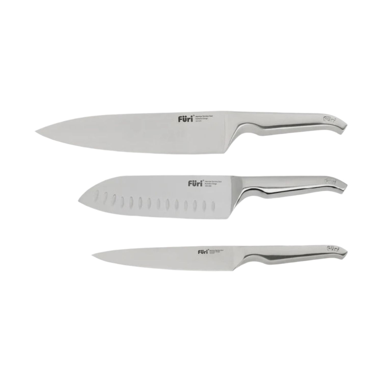 Pro Acacia Knife Set 3 Piece