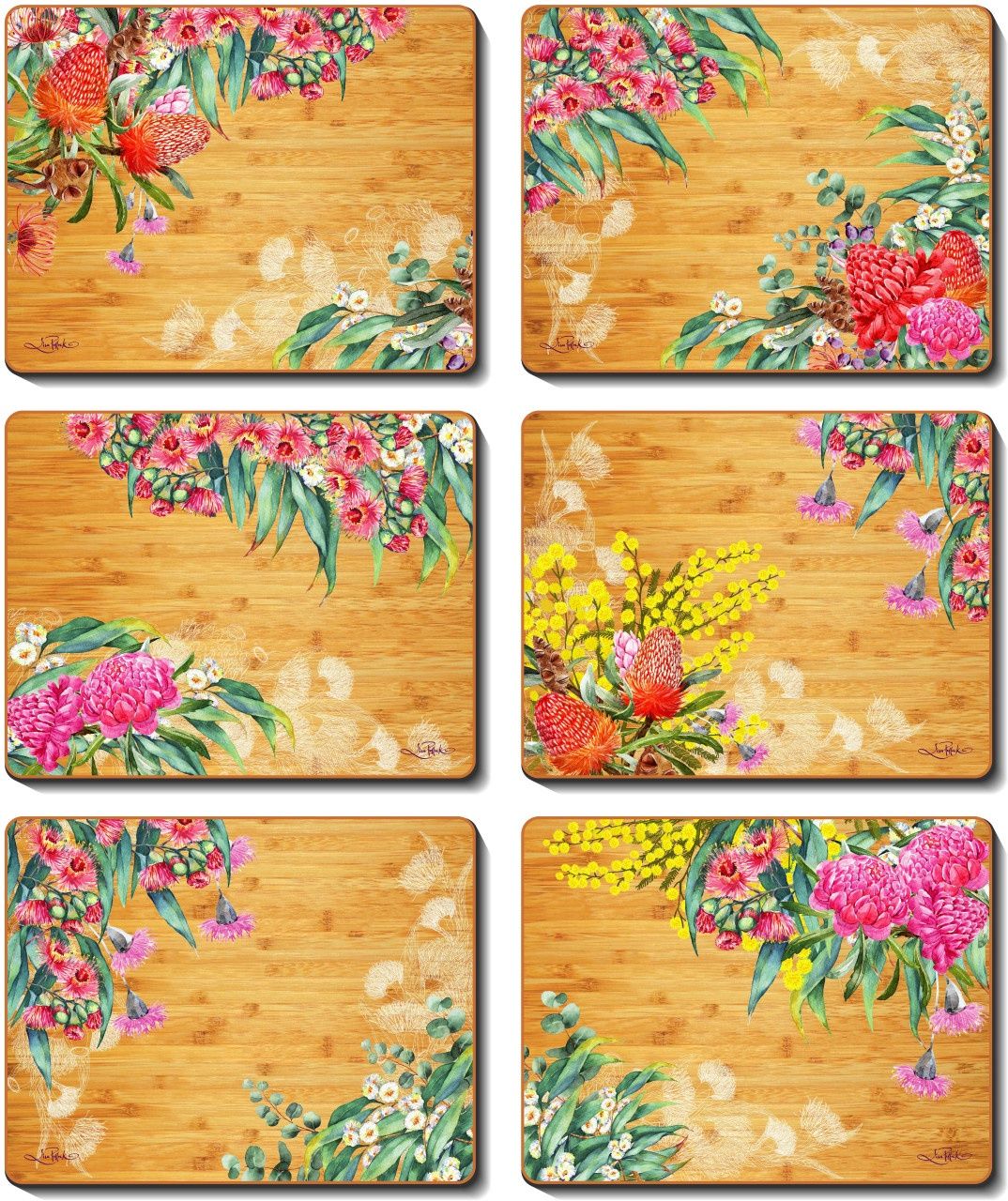 Native Flowers Placemats
