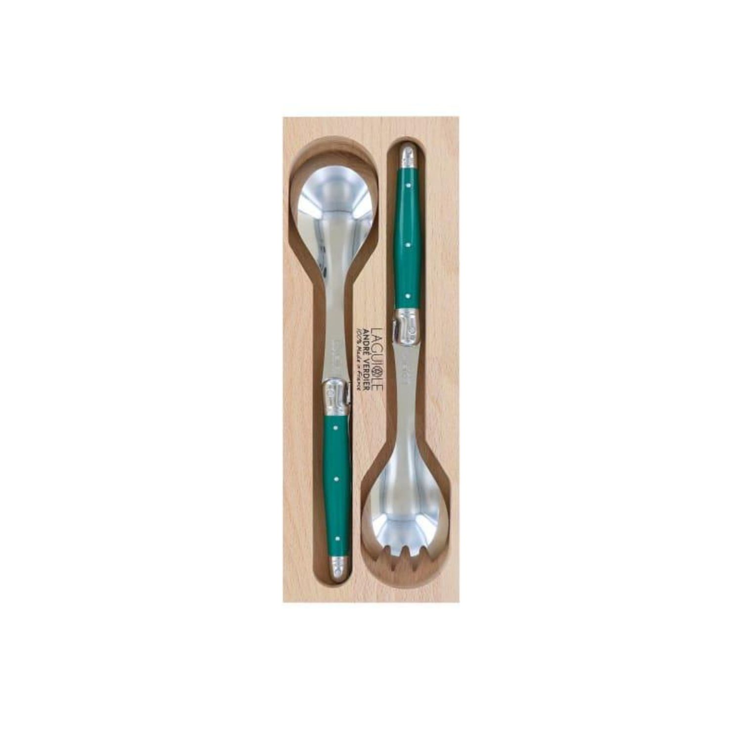 Debutant Salad Server Set of 2 - White