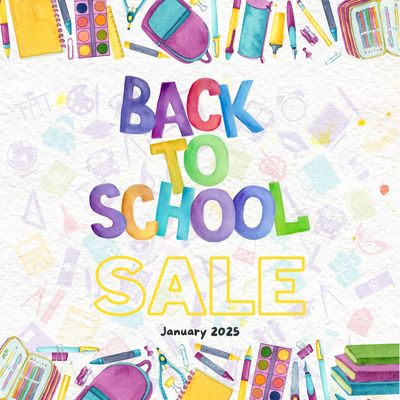 Back to School and Work Sale