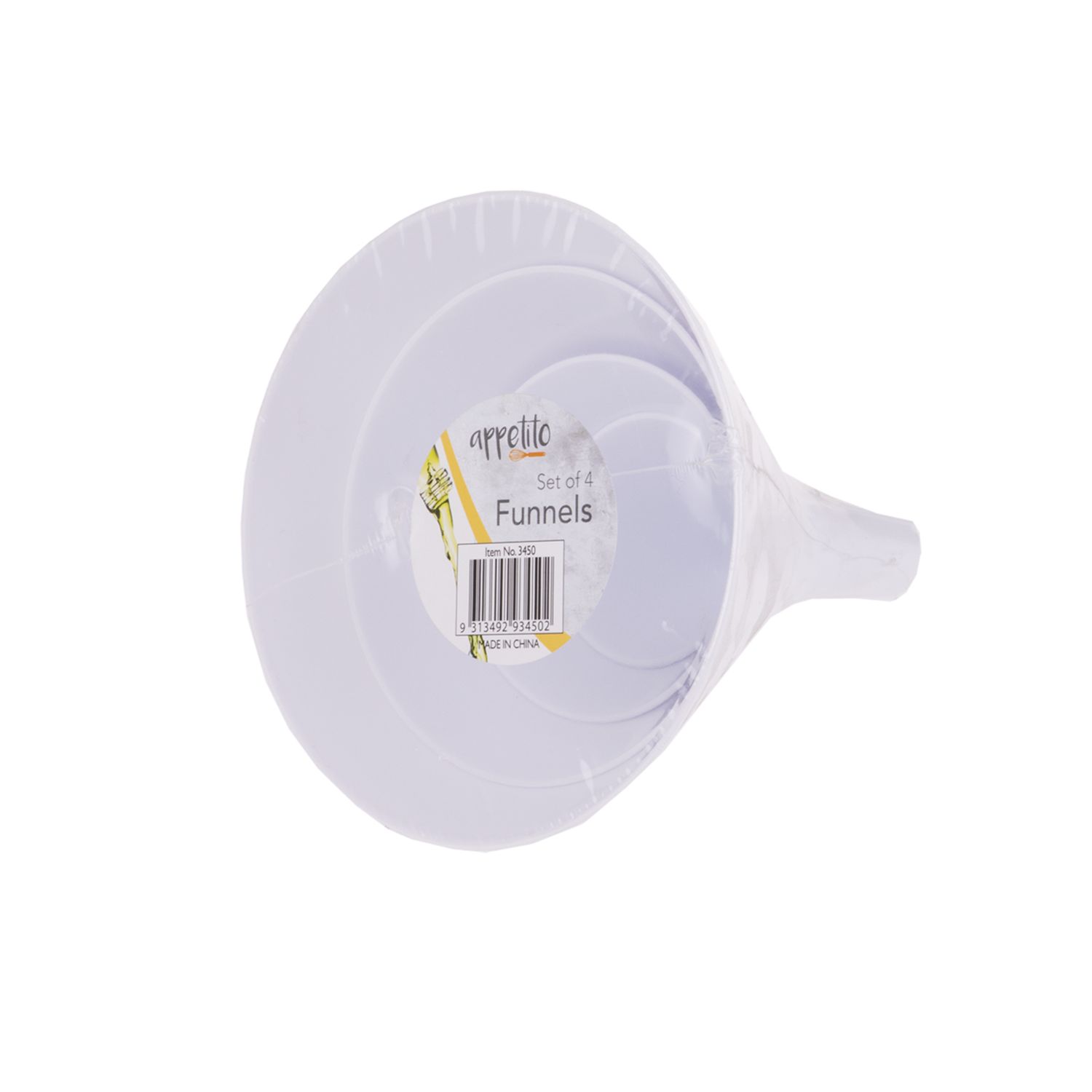 Funnels Set 4 - White