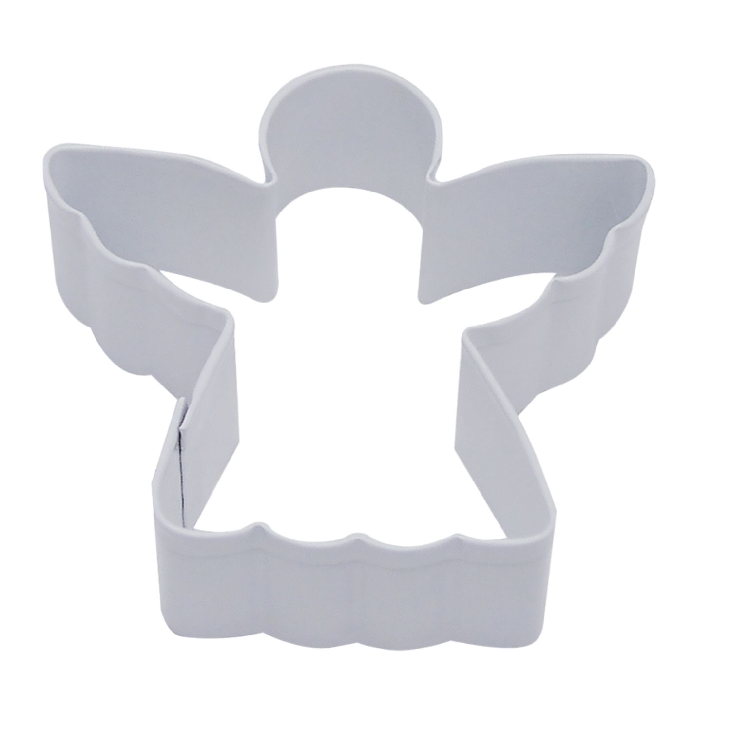 Angel Cookie Cutter 7.75cm - White