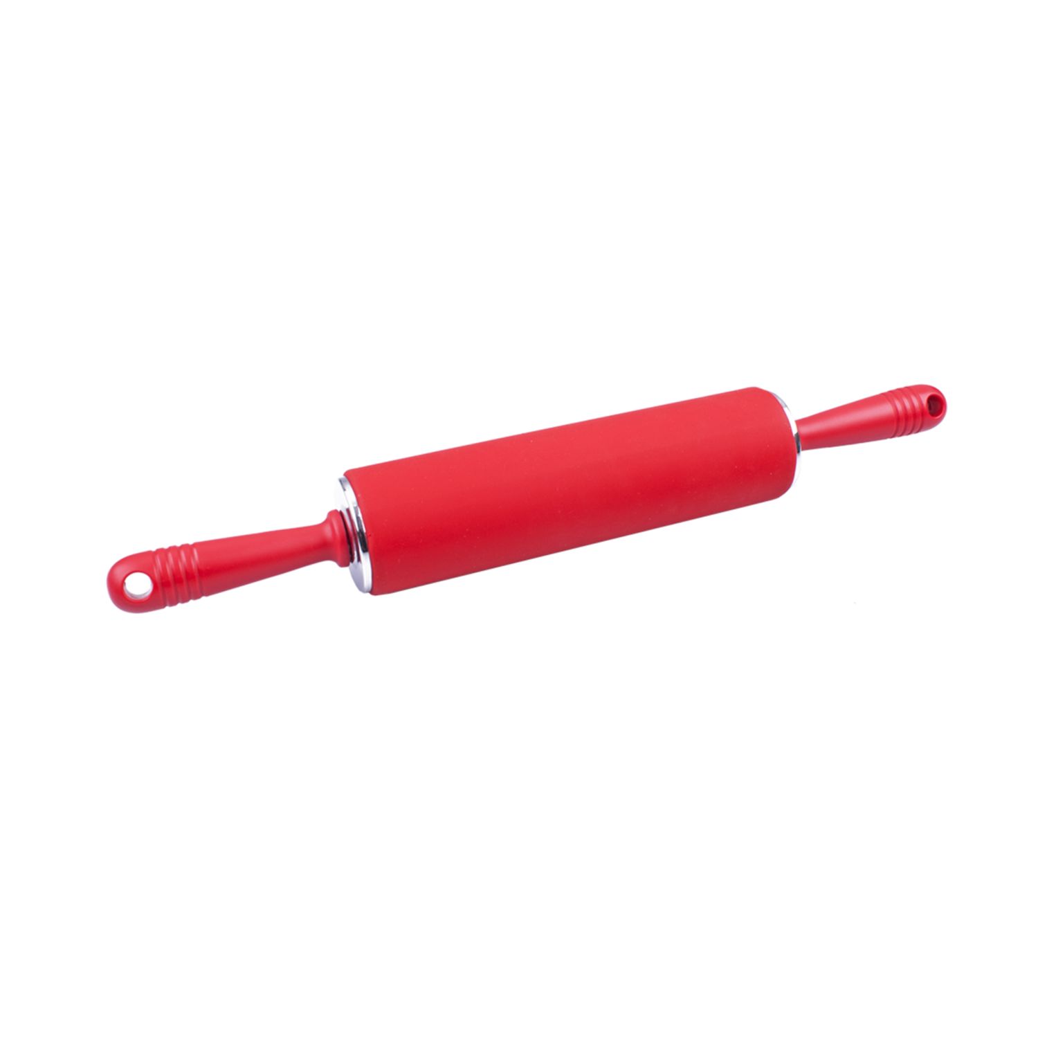 Silicone Rolling Pin 49 X 6cm Dia. - Red