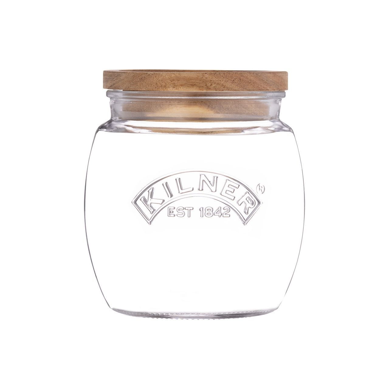Universal Jar with Acacia Lid, Size: 850ml