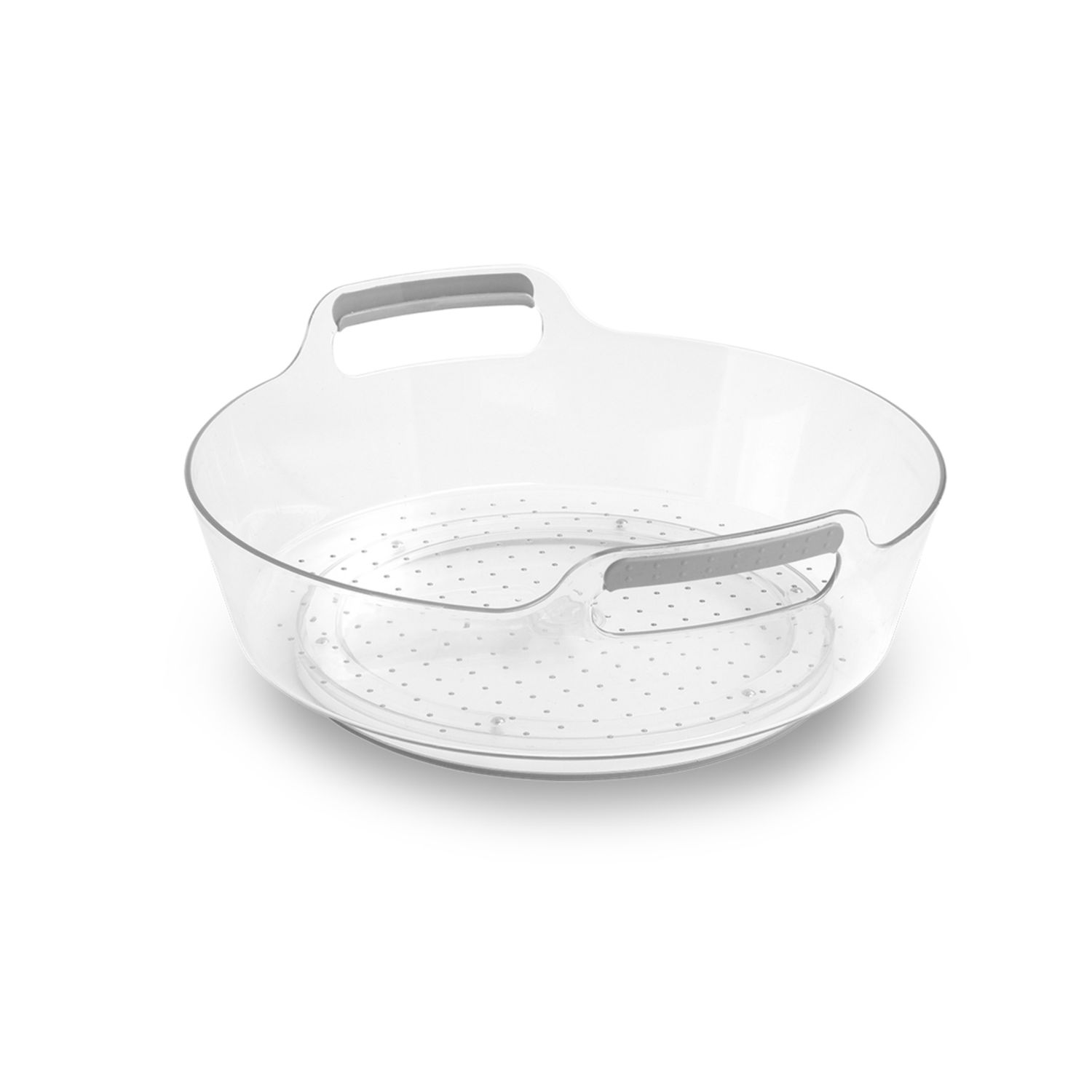 Deep Portable Turntable 29.2cm Dia. / Grey