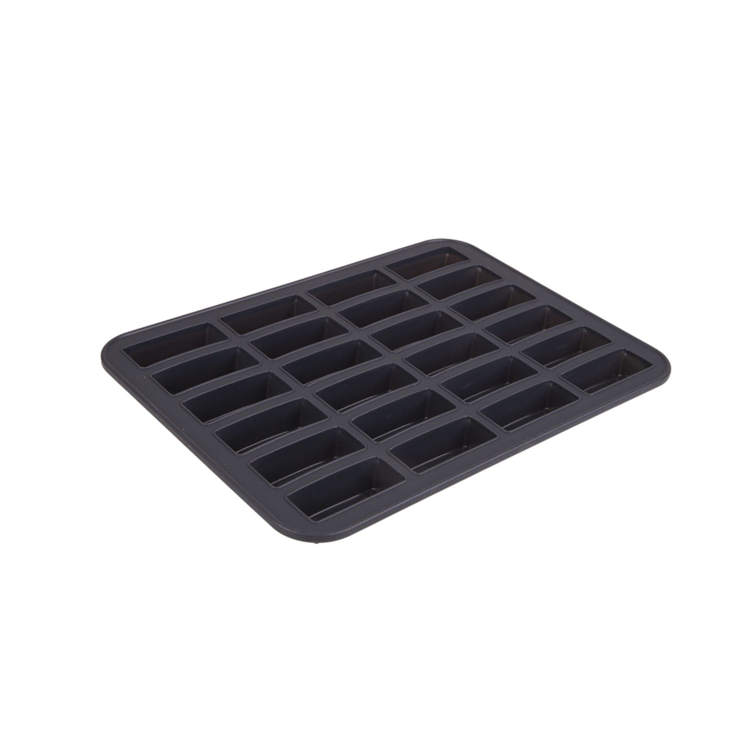 Silicone 24 Cup Mini Bar Pan - Charcoal