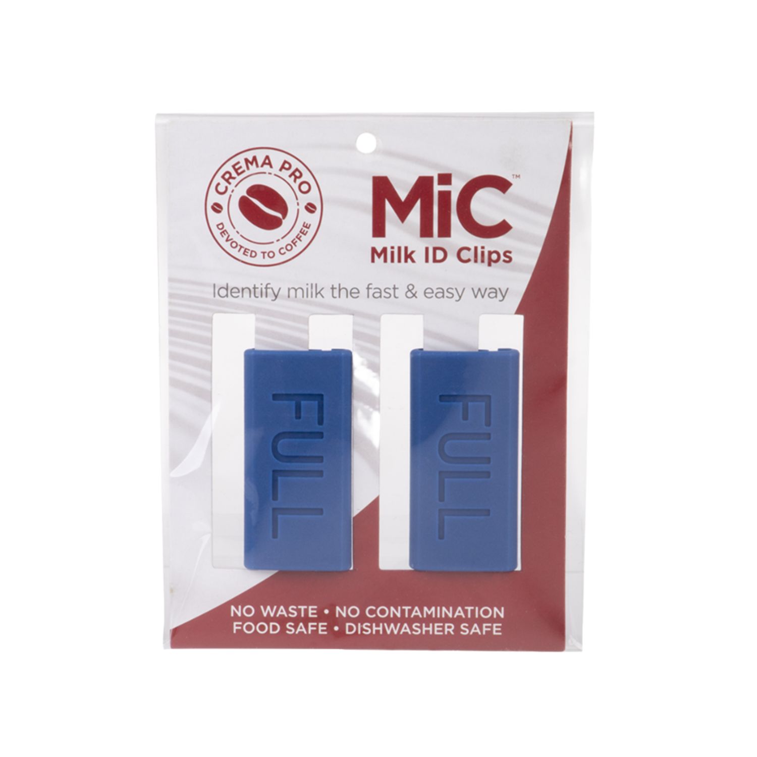 Milk ID Clips - Full - Dark Blue