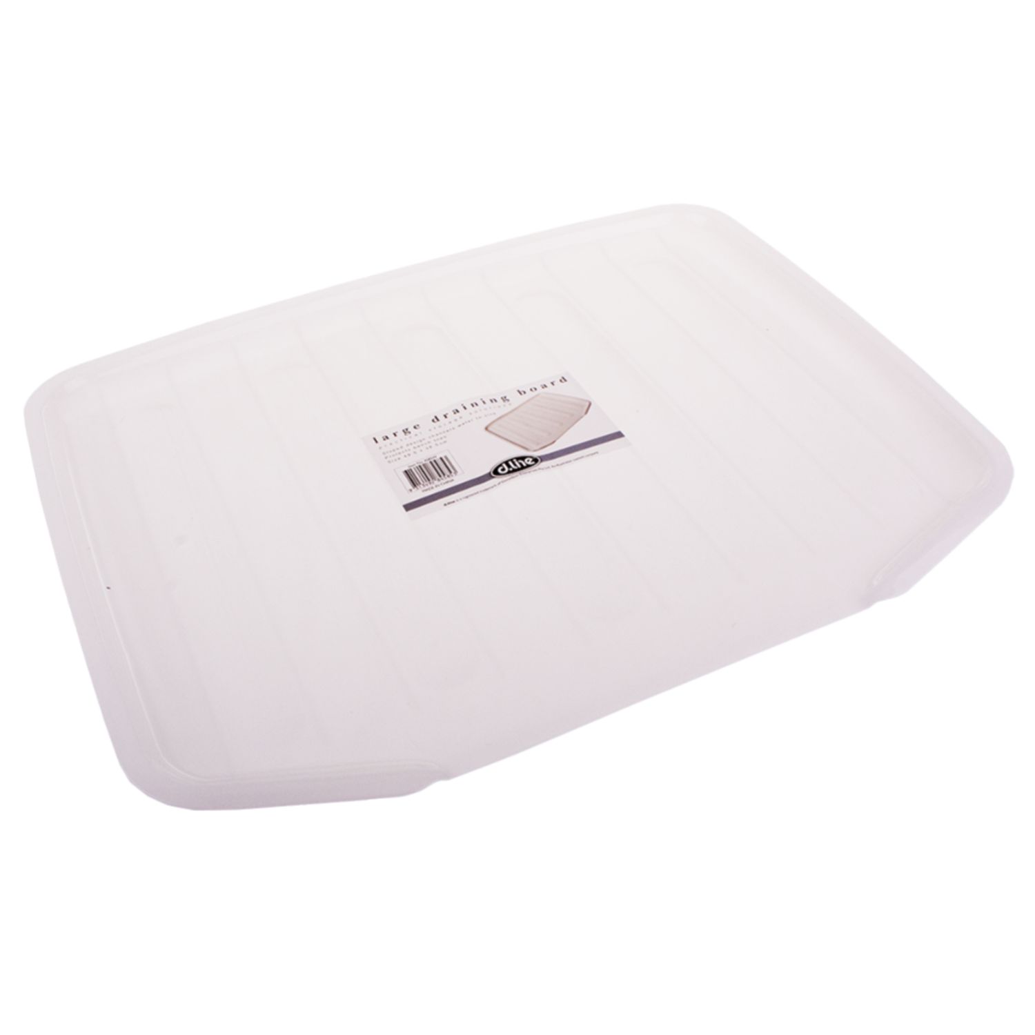 Large Draining Board 49.5cm X 38.5cm - White