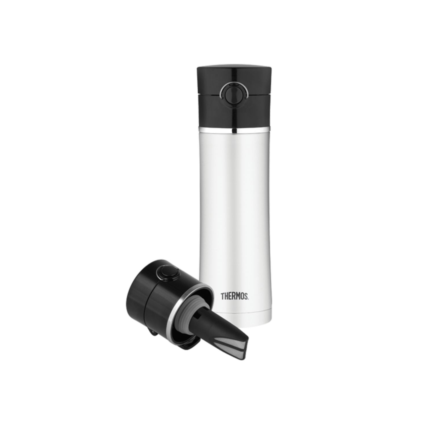 Sipp Vacuum Insulated Bottle With Tea Infuser 470Ml