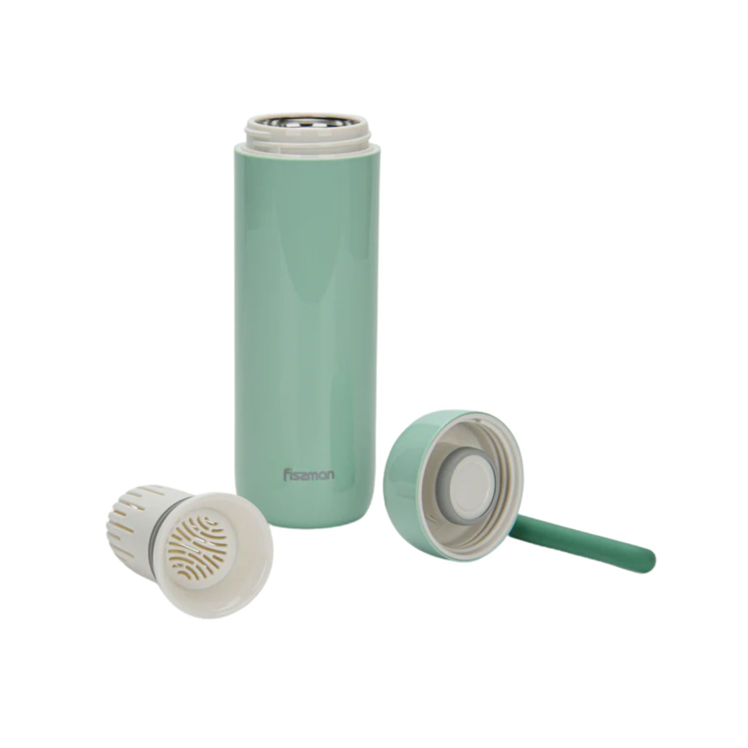 Thermal Infuser Flask Vacuum Stainless Steel Bottle 400ml Flask - 2 Colors, Color: Mint