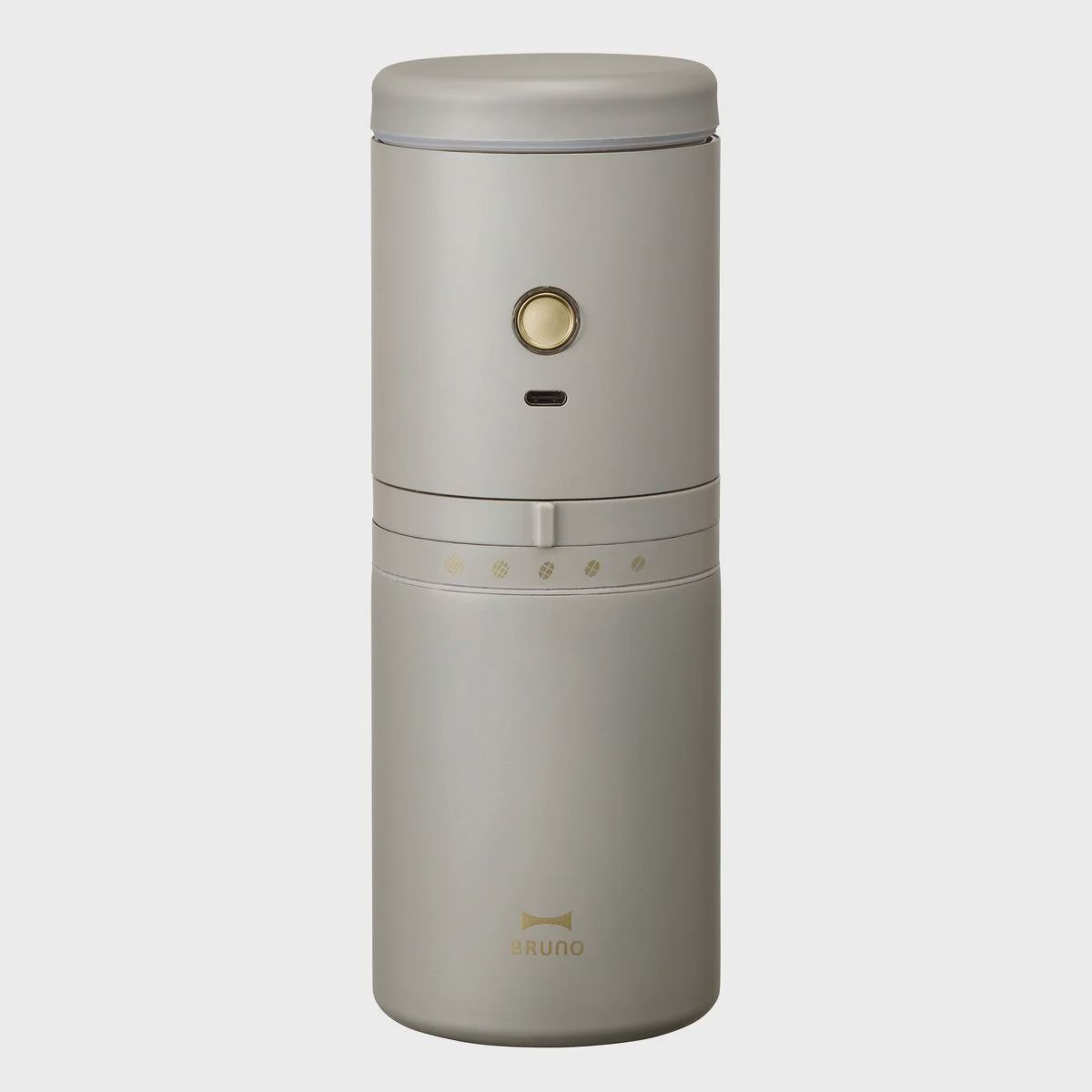 Bruno USB Rechargeable Coffee Mill, Colour: Dark Grey