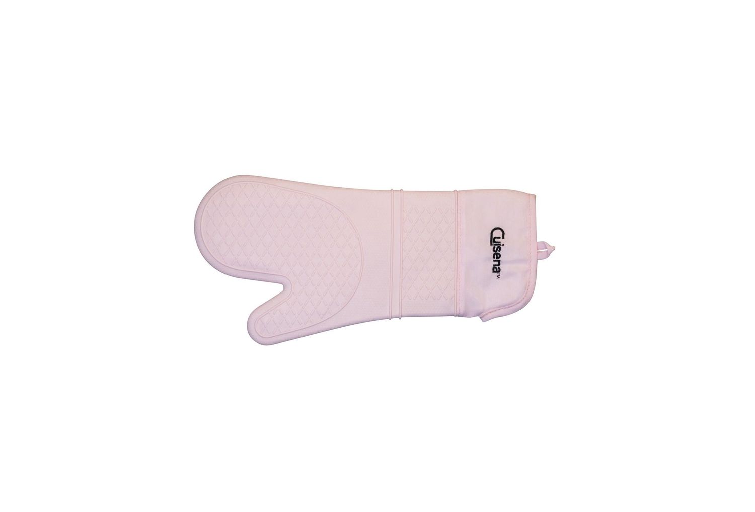 Silicone Fabric Oven Glove - Pink