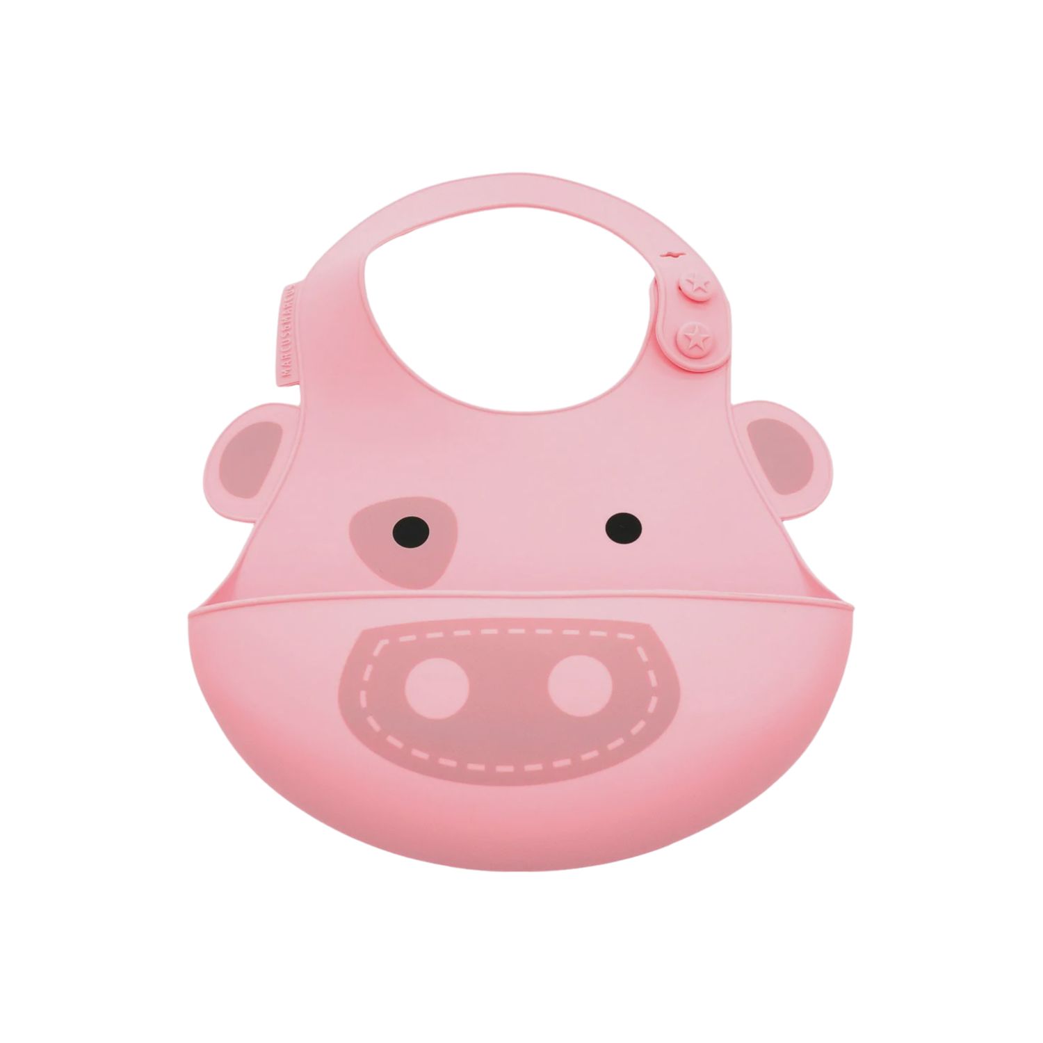 Baby Bib - Pokey Pink Pig